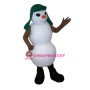 Friendly Snowman Mascot Costume