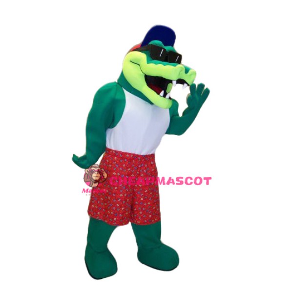 Cool Crocodile Mascot Costume