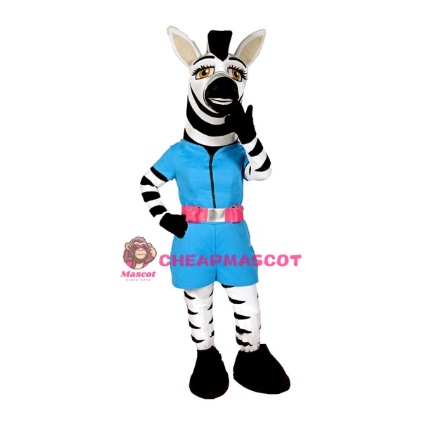 Beautiful Zebra Mascot Costume