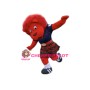 Red Lion Mascot Costume