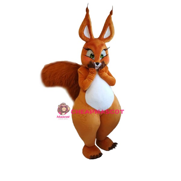 Lovely Squirrel Mascot Costume