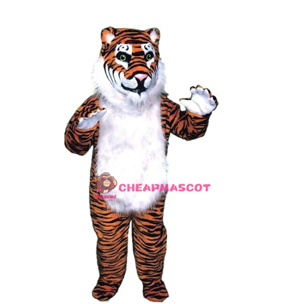 Realistic Tiger Mascot Costume