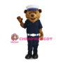 Police Bear Mascot Costume