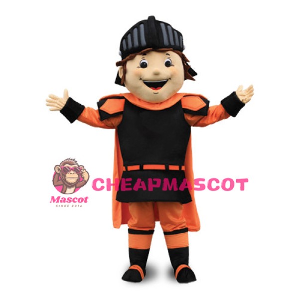 Red & White Superhero Mascot Costume
