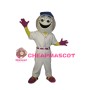Happy Baseball Man Mascot Costume
