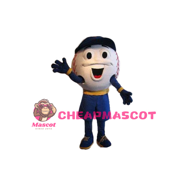 Happy Baseball Mascot Costume