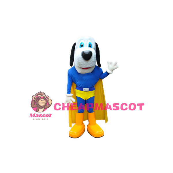 Super Power Dog Mascot Costume