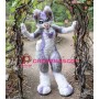 Beautiful Purple & Grey Husky Dog Mascot Costume