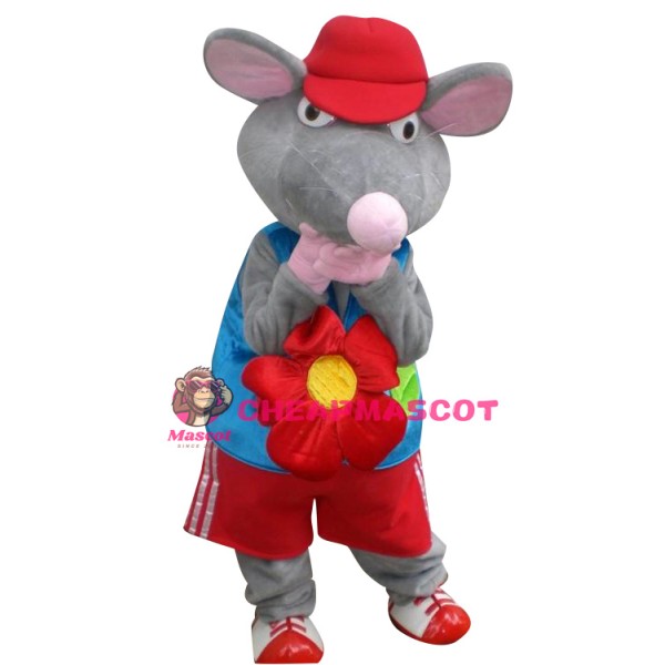 Super Cute Rat Mascot Costume