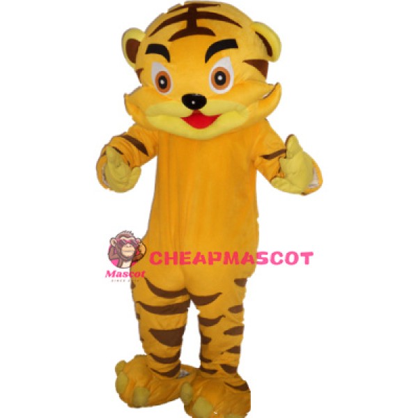 Boy Tiger Mascot Costume