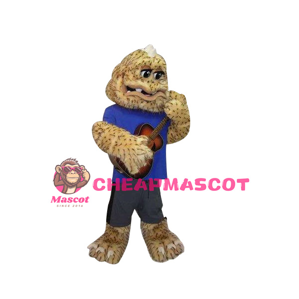 Yellow Monster Mascot Costume
