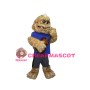 Yellow Monster Mascot Costume