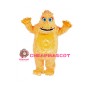 Super Cute Yellow Monster Mascot Costume