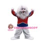 White Yeti Mascot Costume