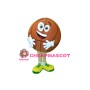 Happy Basketball Mascot Costume