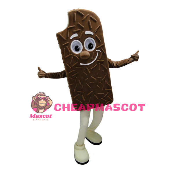 Giant Chocolate Ice Cream Mascot Costume