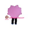 Pink Waffle Mascot Costume