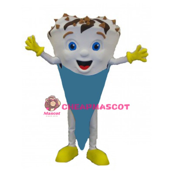 Happy Lightweight Ice Cream Mascot Costume