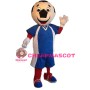 Happy Football Mascot Costume