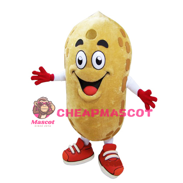 Happy Peanut Mascot Costume
