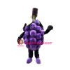 Grape Mascot Costume
