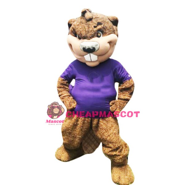 Sport College Beaver Mascot Costume