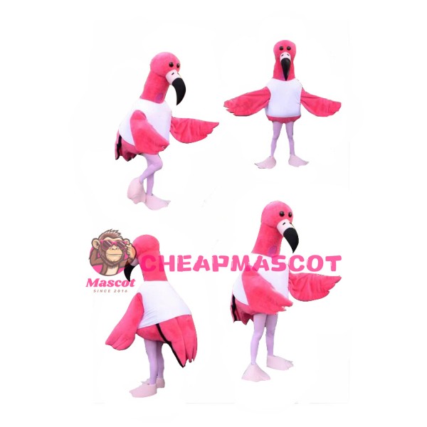 Lovely Flamingo Mascot Costume
