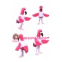 Lovely Flamingo Mascot Costume