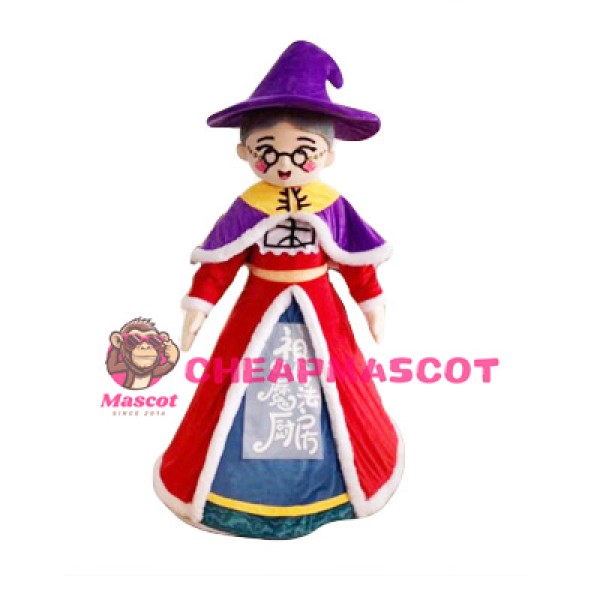 Grandma Mascot Costume