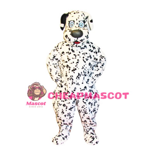 Cute Dalmatian Dog Mascot Costume