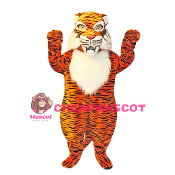 Fierce Realistic Tiger Mascot Costume