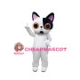 Lovely Black & White Cat Mascot Costume