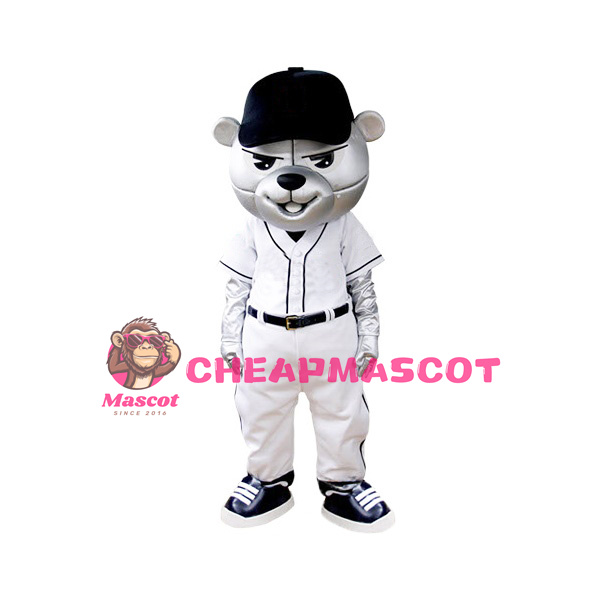 Sport Baseball Bear Mascot Costume