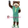 Happy Sport Bear Mascot Costume