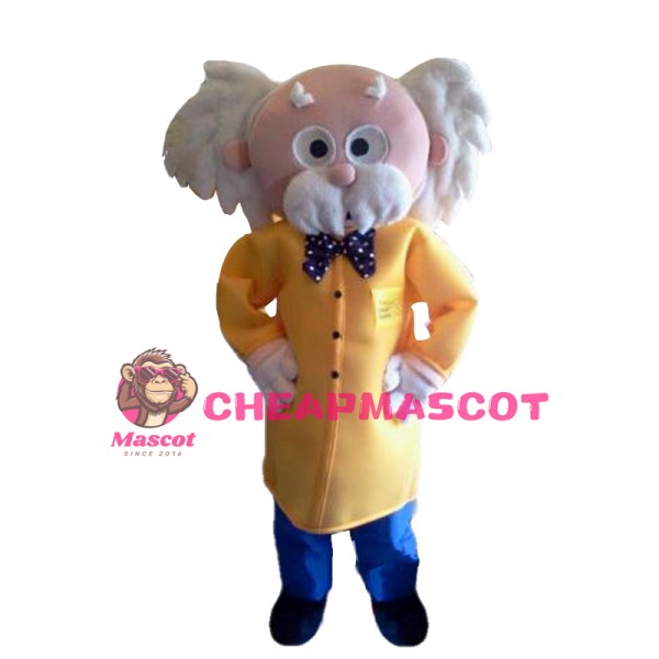 Elegant Grandpa Mascot Costume