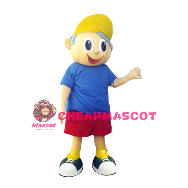Sport Lightweight Boy Mascot Costume