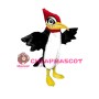 Red & Black Woodpecker Mascot Costume
