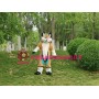Brown Husky Dog Wolf Mascot Costume