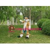 Brown Husky Dog Wolf Mascot Costume
