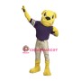 Yellow Bulldog Mascot Costume