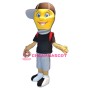 Light Lamp Bulb Boy Mascot Costume