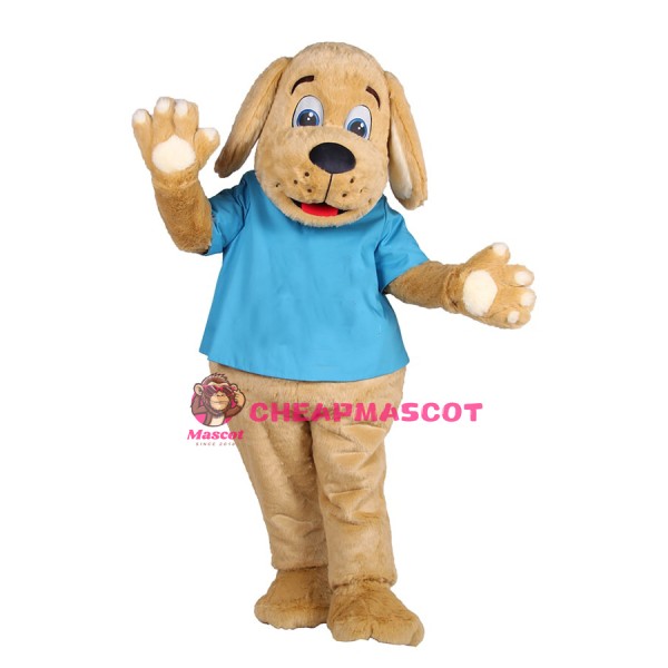 Playful Dog Mascot Costume
