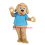 Playful Dog Mascot Costume