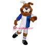 Friendly Bulldog Mascot Costume