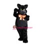 All Black Cat Mascot Costume