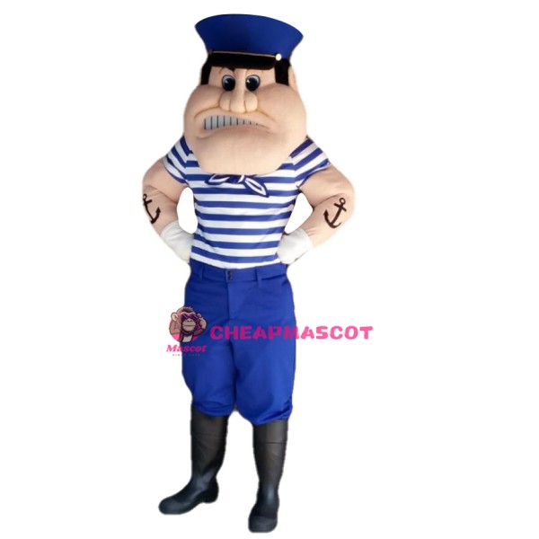 Realistic Sailor Mascot Costume