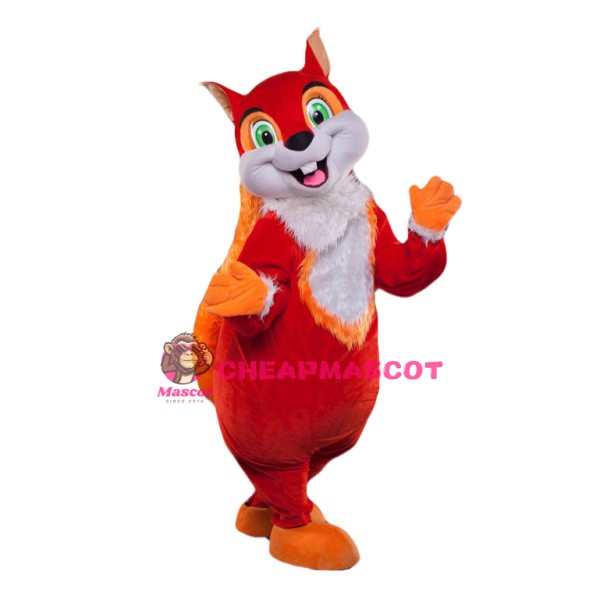 Happy Lightweight Animal Squirrel Mascot Costume