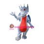 Blue Red Dragon Mascot Costume