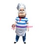 Old Kind Chef Mascot Costume