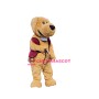 Brown Furry Dog Mascot Costume